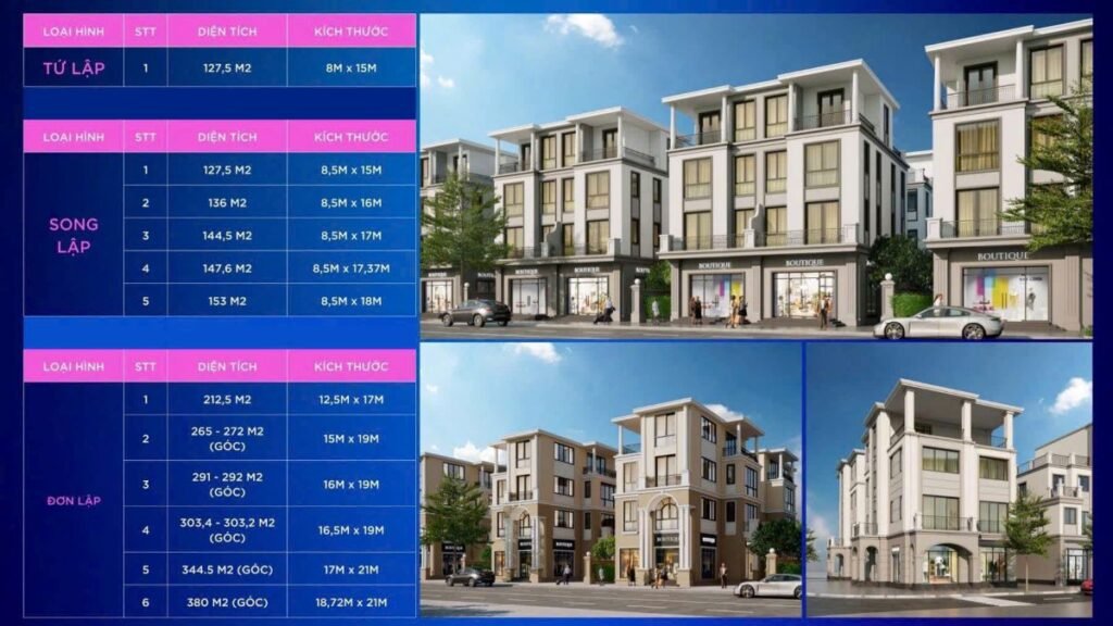 Thiết kế sản phẩm vinhomes green paradises cần giờ